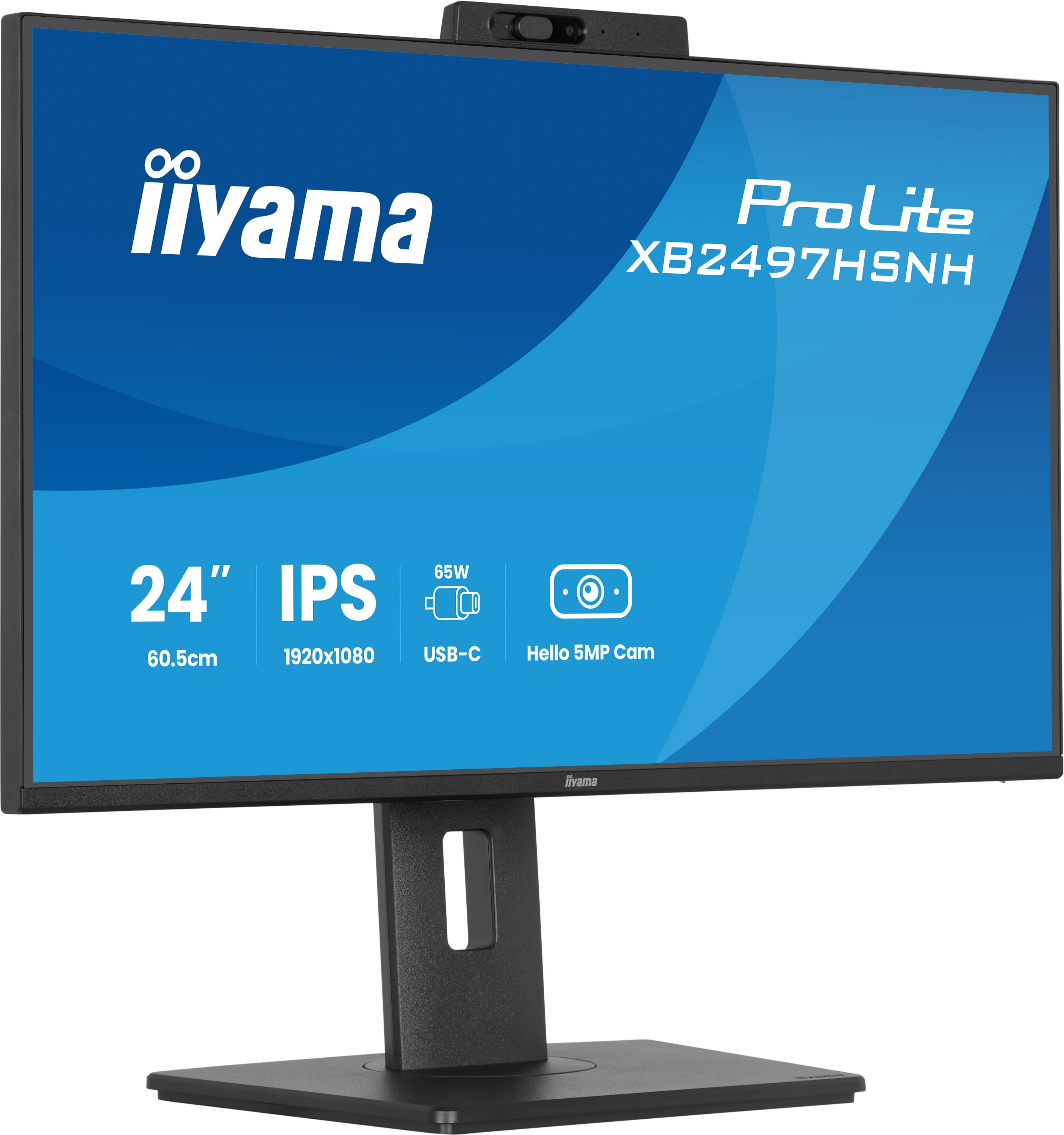 monitor, 24 Zoll, IPS, USB-C, Kamera nicht vorhanden