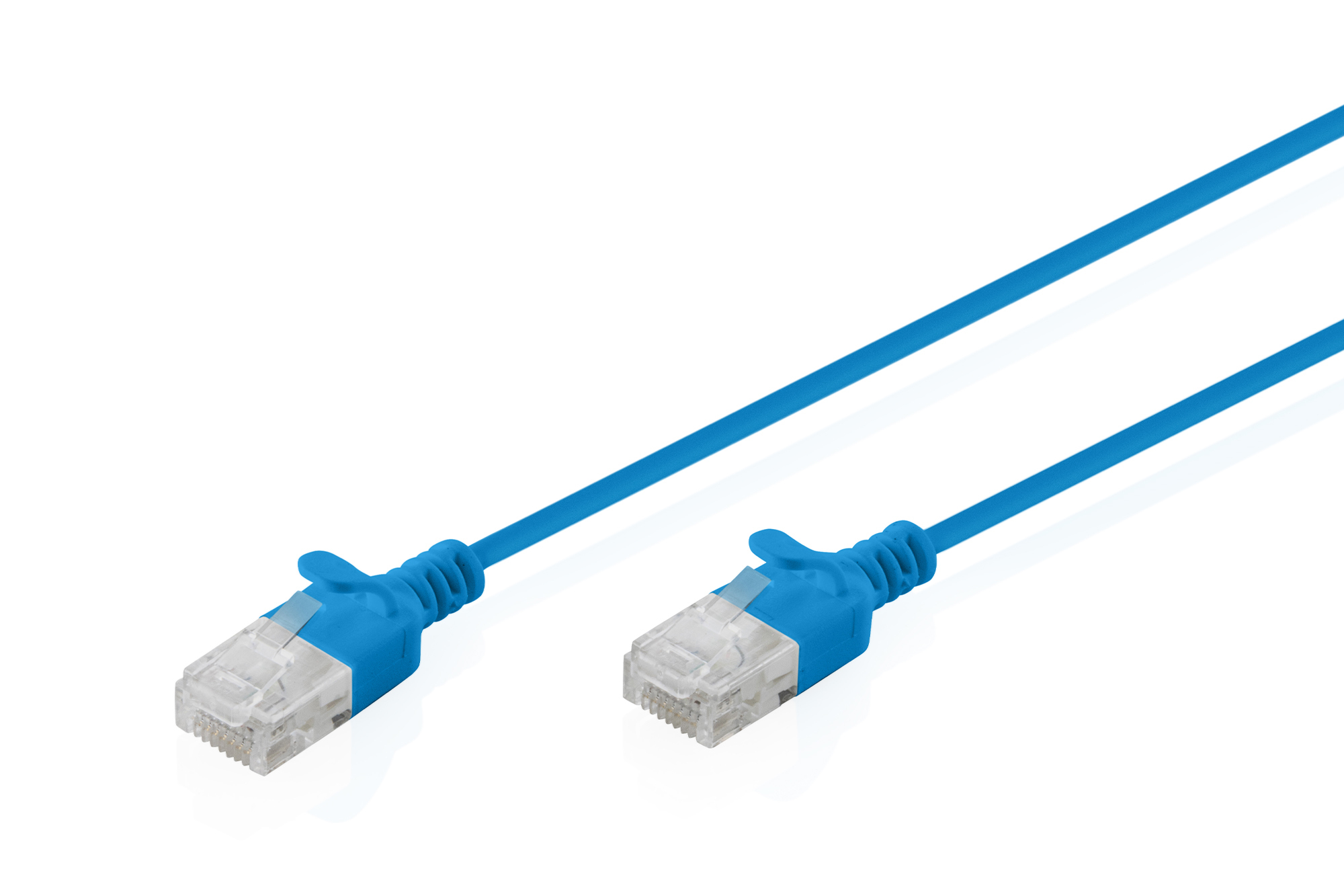 Ethernet, RJ45, Patchkabel, Blau, Cat5e