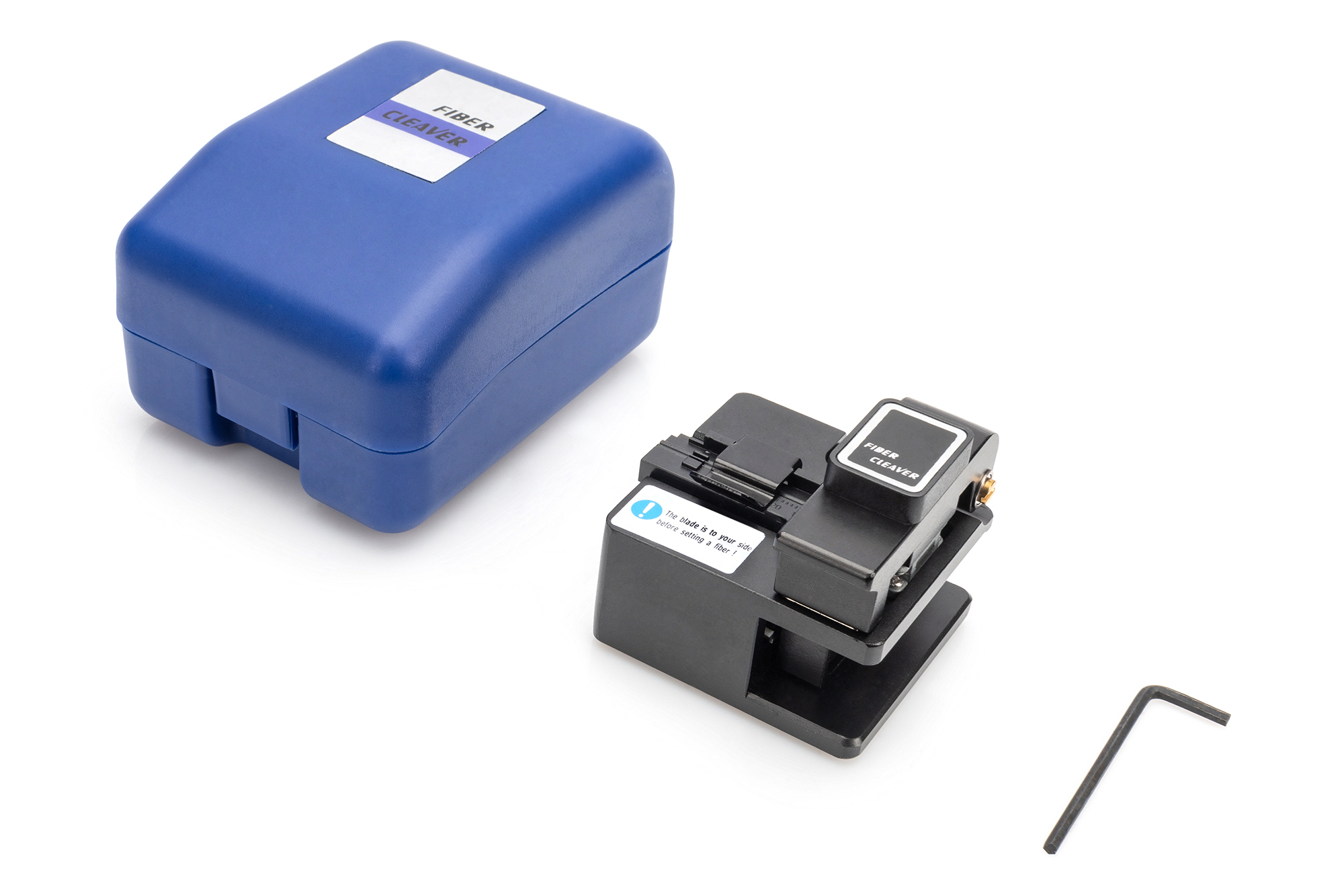 Faser-Schneider, Faseroptik, Kabelzubehör, blauer Fall, Schneidwerkzeug