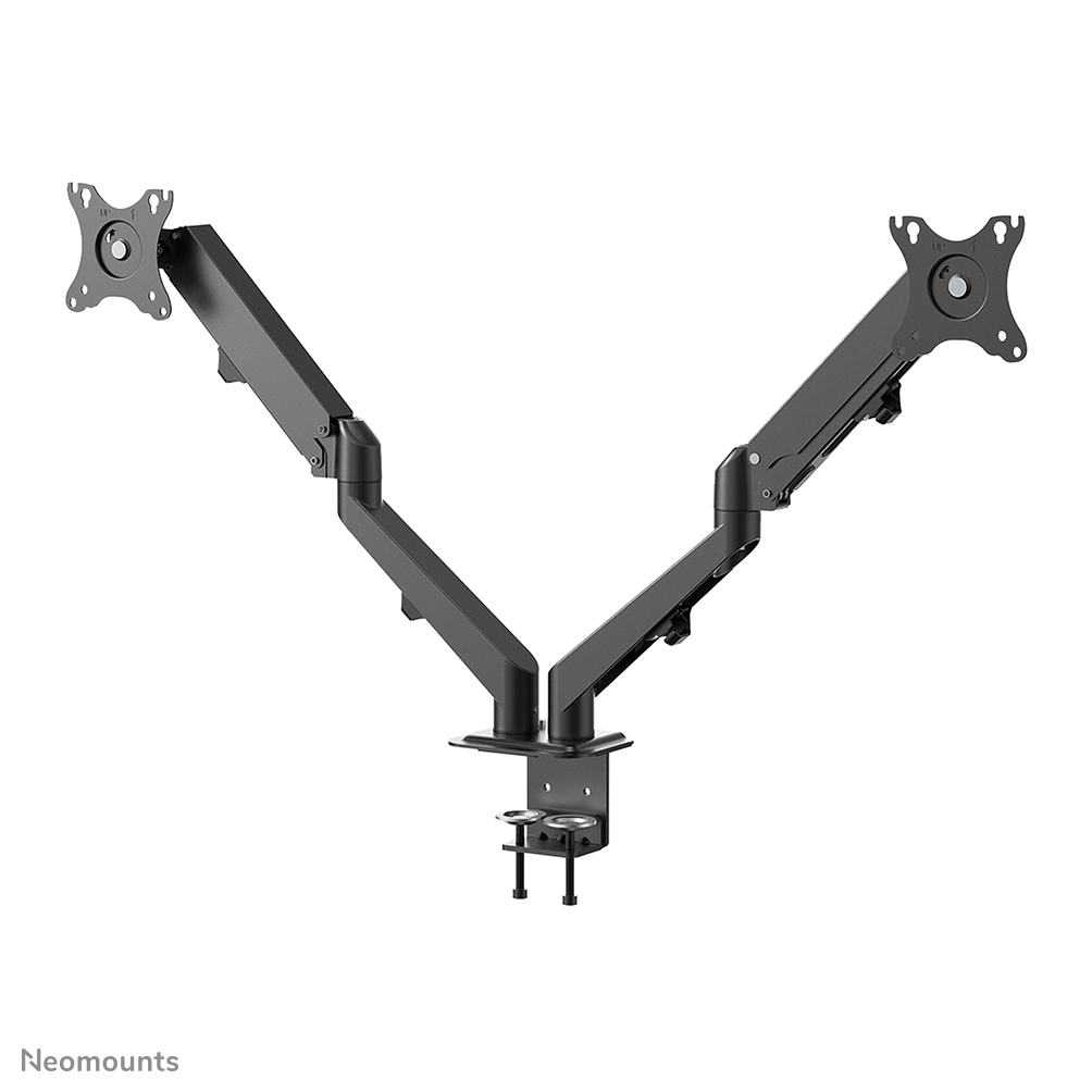 Neomounts Monitor-Tischhalterung - Klemme - 7 kg - 43,2 cm (17 Zoll) - 68,6 cm (27 Zoll) - 100 x 100 mm - Schwarz
