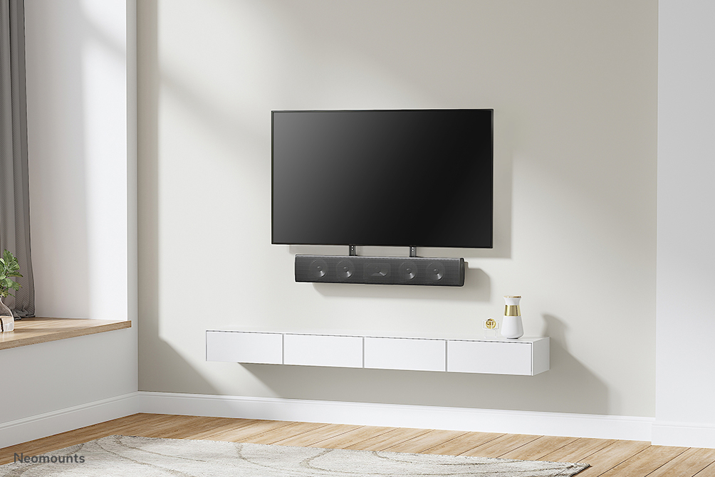 Neomounts Videobar-/Sounbar-/Lautsprecher-Halterung - Wand - 10 kg - Schwarz - Wand - China - 550 mm