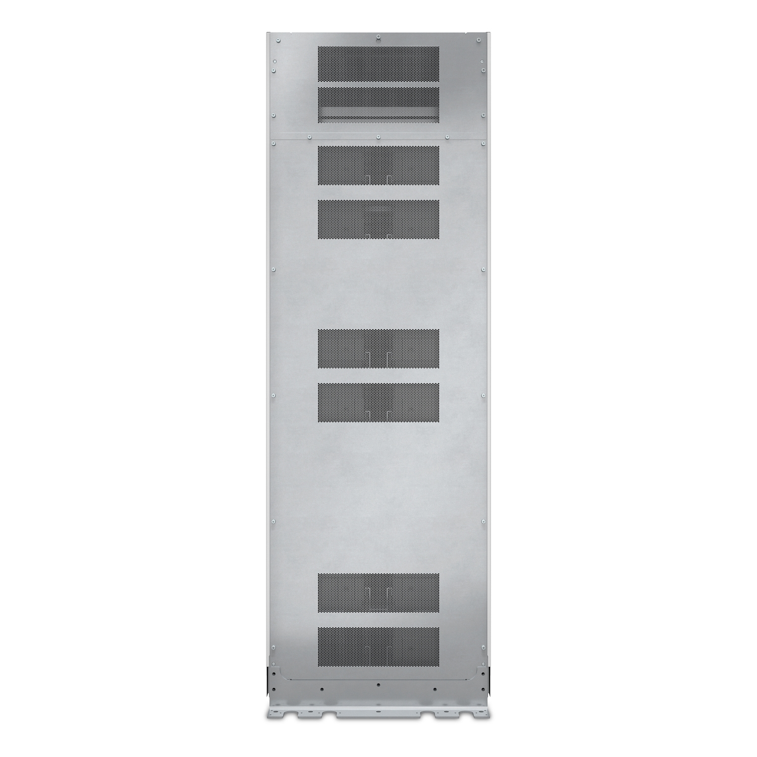 Serverrack, Rackmount, Metall, Belüftung, Silber