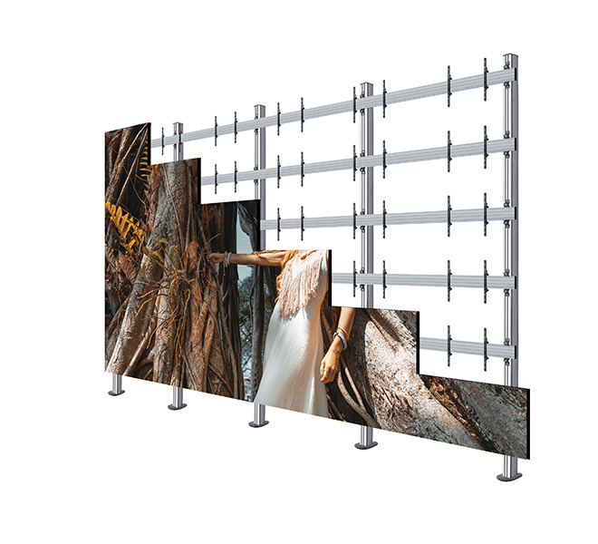 B-TECH SYSTEM X - 325 inch LG LSAC LED Bloc Ultimate Bolt-Down Videowall Display BT9372-LG-LSAC-6X6/BB B-TECH SYSTEM X - 325 inch LG LSAC LED Bloc Ultimate Bolt-Down Videowall Display BT9372-LG-LSAC-6X6/BB