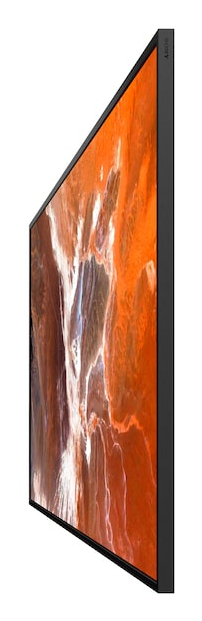 LCD, Monitor, Flat, Orange image, Bezel