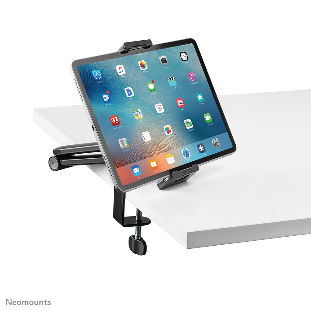 Neomounts Tablet-Ständer - Tablet/UMPC - Passive Halterung - Tisch/Bank - Schwarz