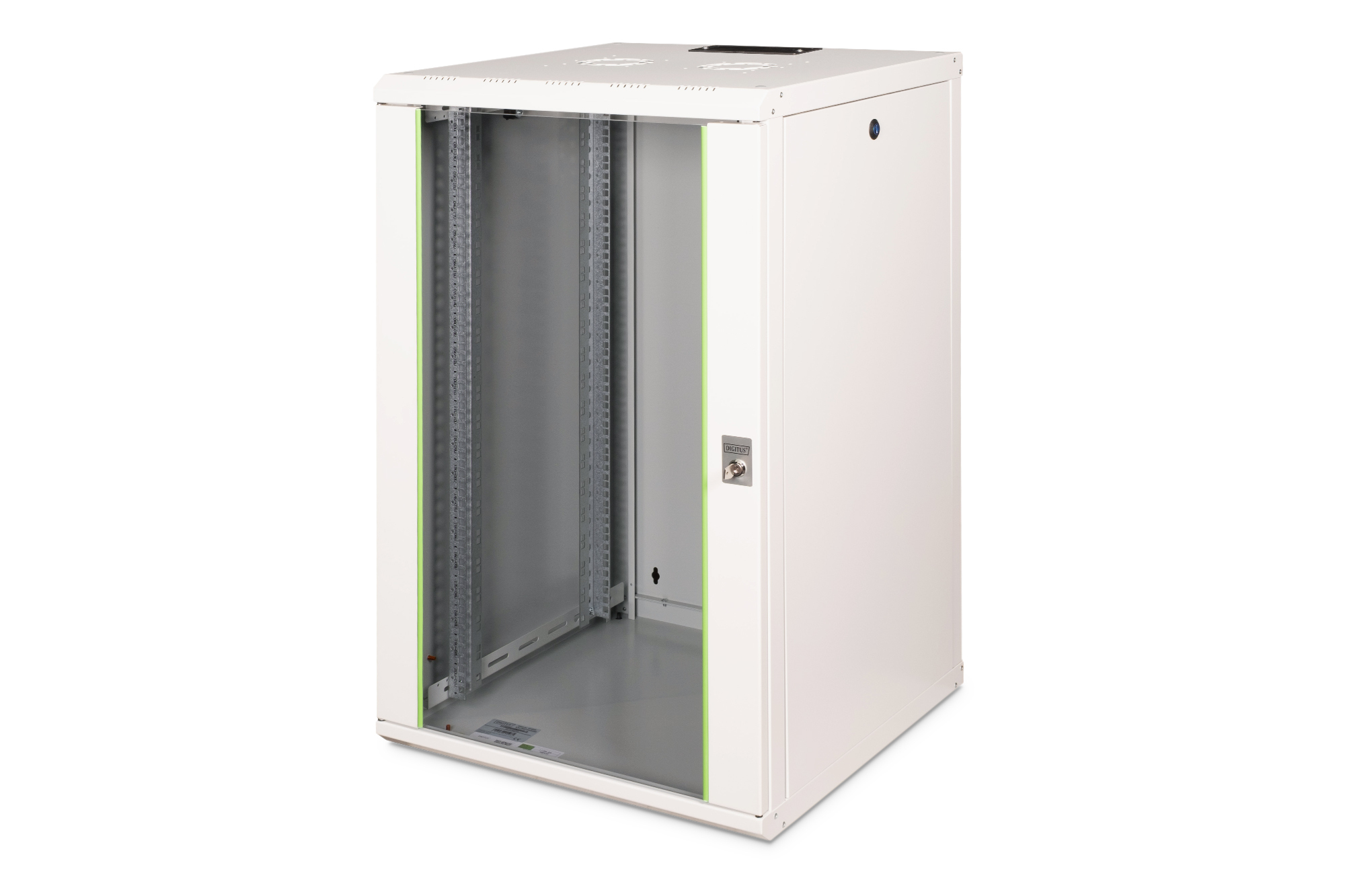 DIGITUS DN-19 20U-6/6 Wandgehäuse Unique Serie - 600x600 mm (BxT) Kabinett, Mobiliar
