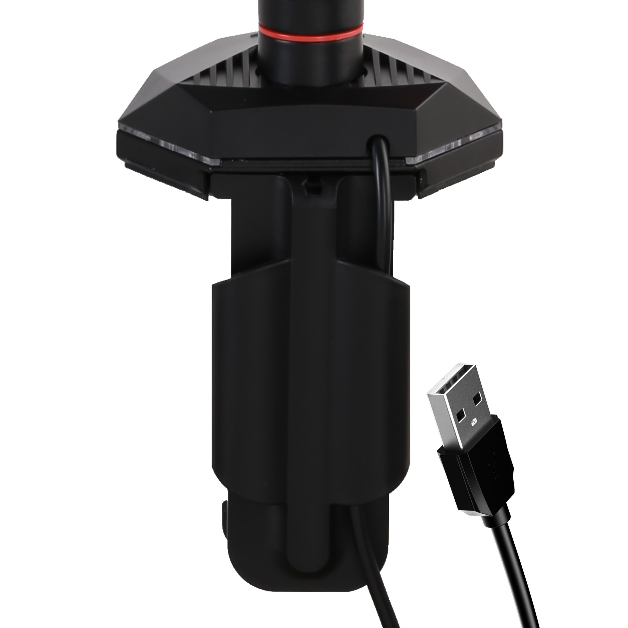 USB-Ladegerät, Kabel, Adapter, LED-Lampe, Stativhalterung