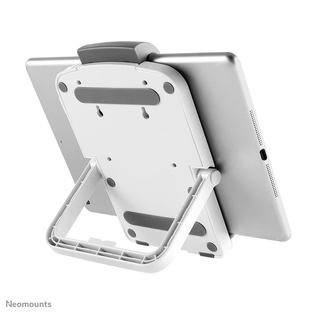 Neomounts Tablet-Ständer - 25,4 cm (10 Zoll) - 17,8 cm (7 Zoll) - Weiß - 1 kg - Tisch/Bank - China