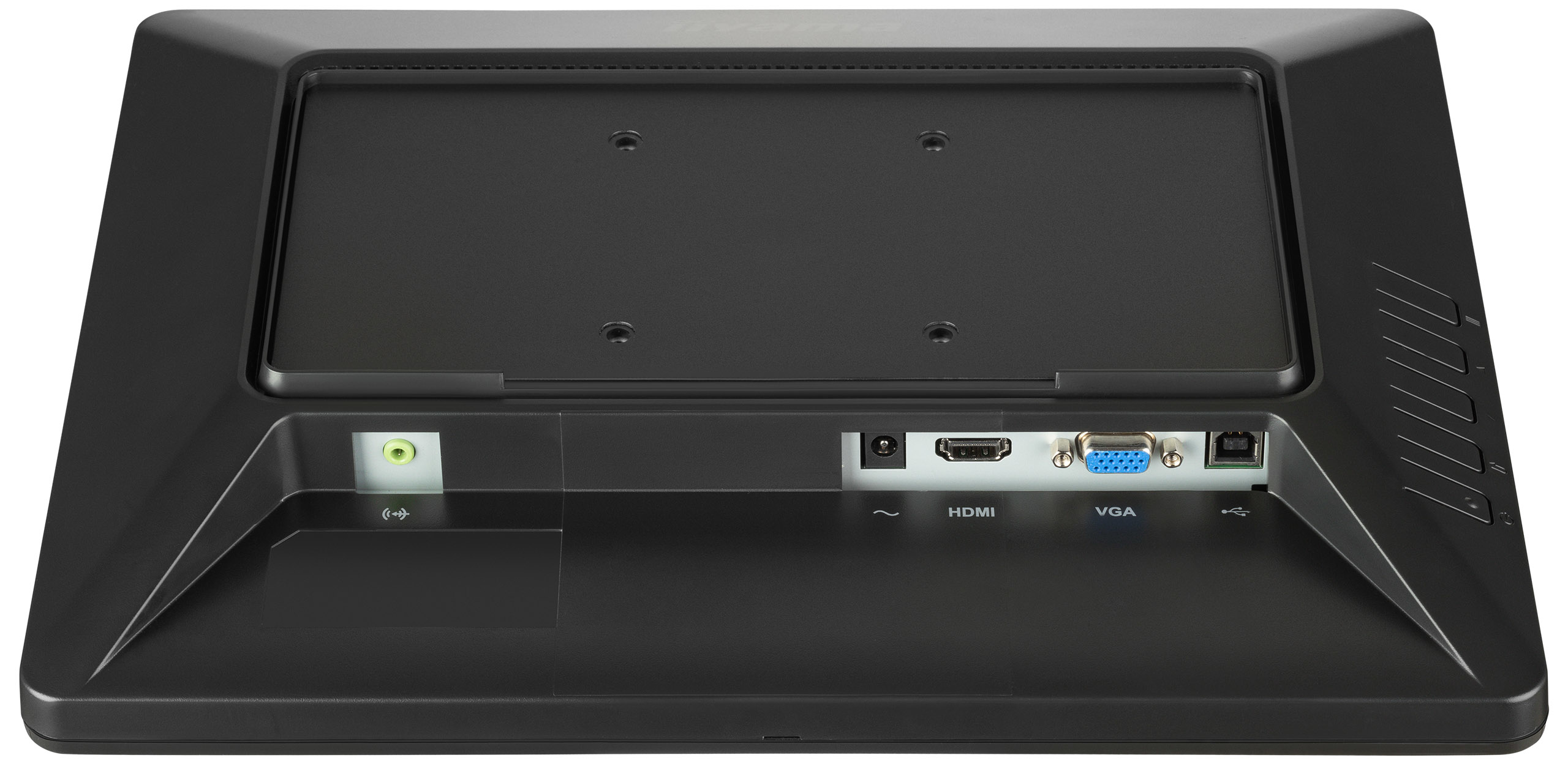 monitor, Rückseite, VGA-Anschluss, HDMI, Netzwerkanschluss