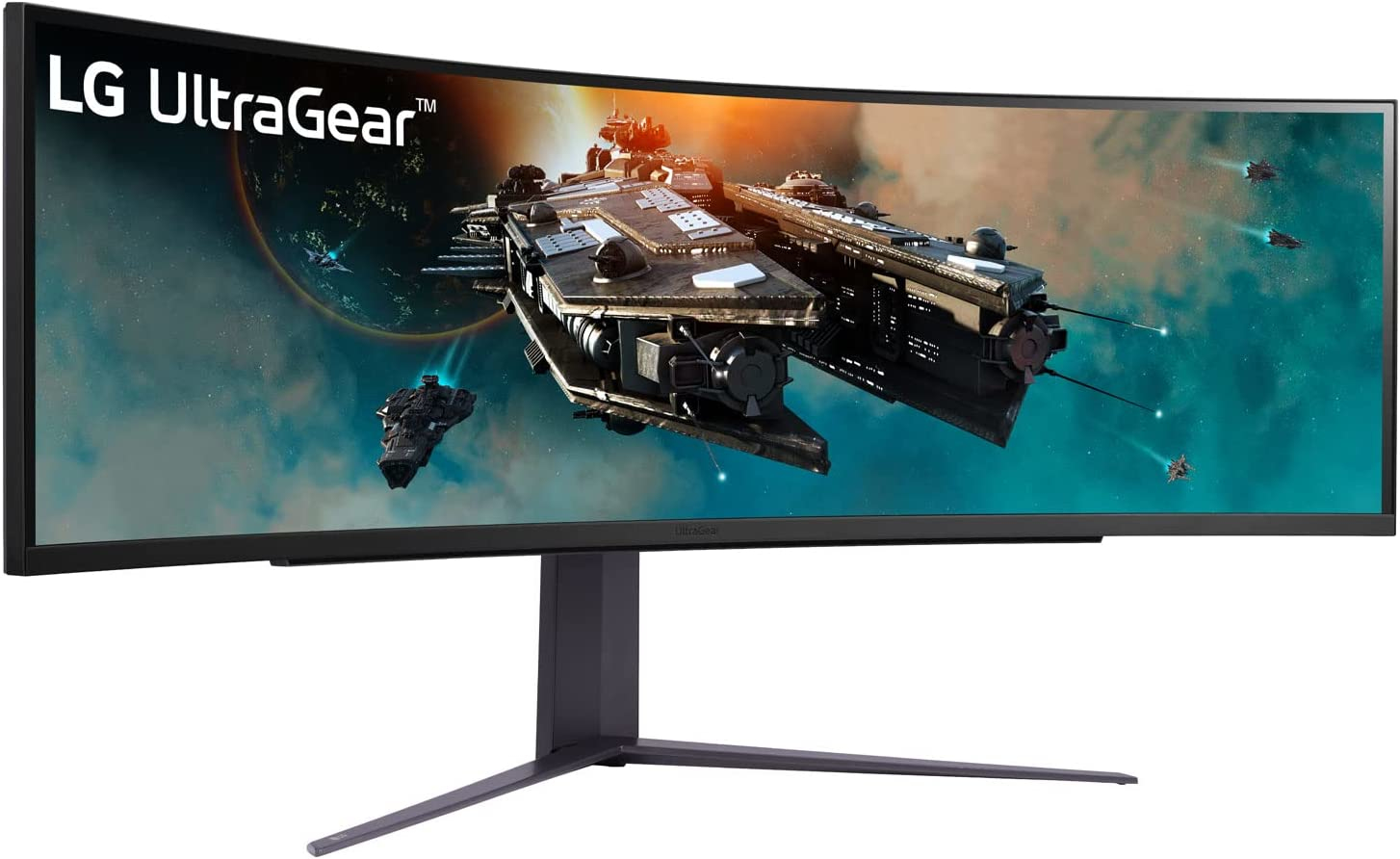 LG Monitor  49" 49GR85DC-B UHD 4K Curved HDMI DP USB3.0 VA 32:9 black