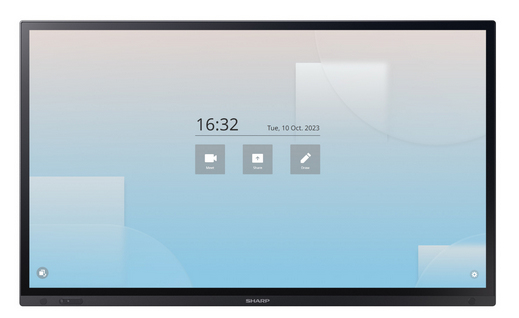 Touchscreen-Monitor, Interaktives Display, Schwarzer Rahmen, Breitbildschirm