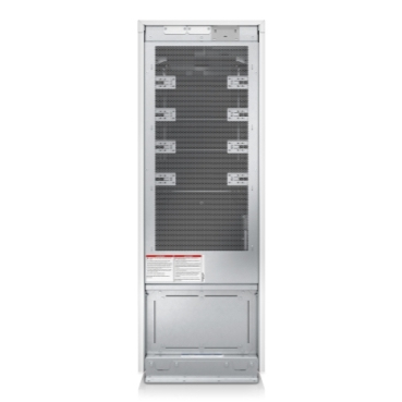 Serverrack, Rack, Netzwerkgeräte, Metallgehäuse, Schrank mit Tür