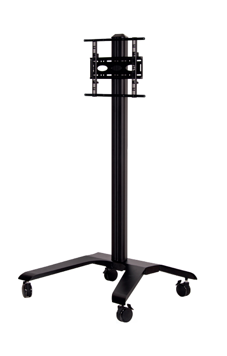 B-TECH Rollstand (VESA 600 x 400) - 1.7m  BT8562/BB  schwarz Moebel, Elektrisches Gerät, Mikrofon