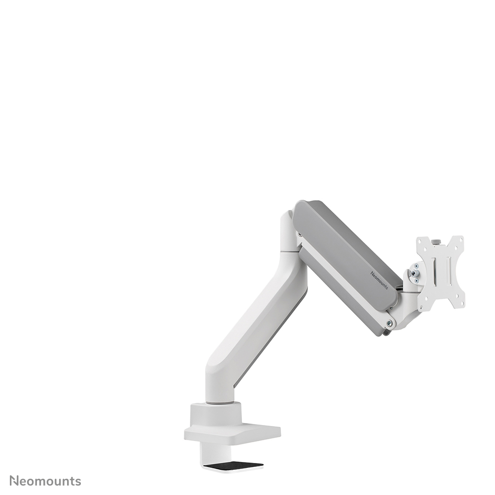 Neomounts Monitor-Tischhalterung - Klemme /Bolzen - 15 kg - 43,2 cm (17 Zoll) - 106,7 cm (42 Zoll) - 100 x 100 mm - Weiß