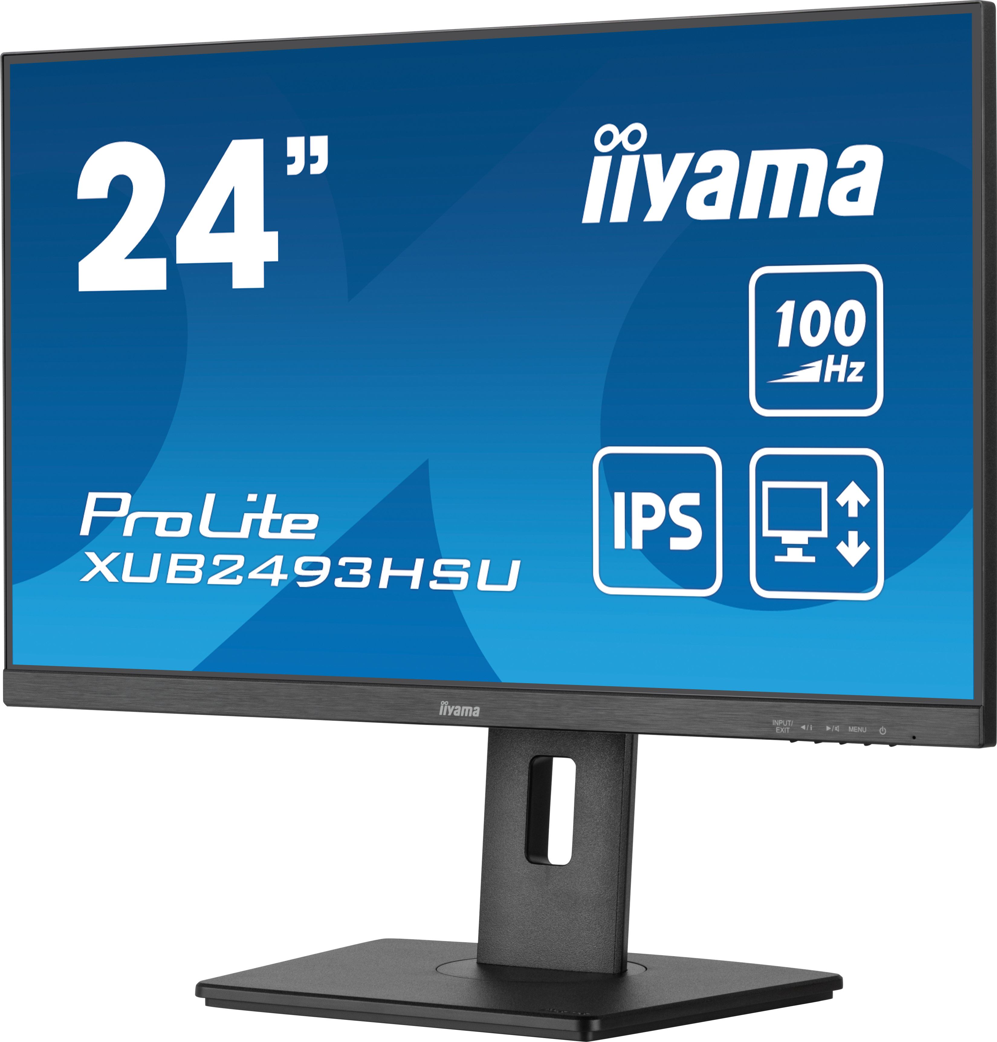 24 Zoll, IPS, Monitor, Ständer, HDMI/DisplayPort
