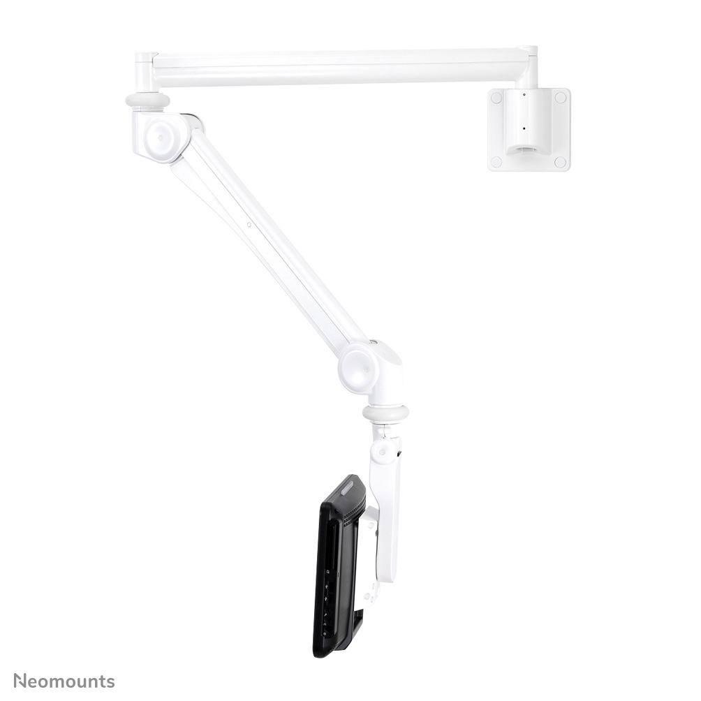 Neomounts Medizinische Wandhalterung - 3 kg - 25,4 cm (10 Zoll) - 61 cm (24 Zoll) - 100 x 100 mm - Höhenverstellung - Weiß