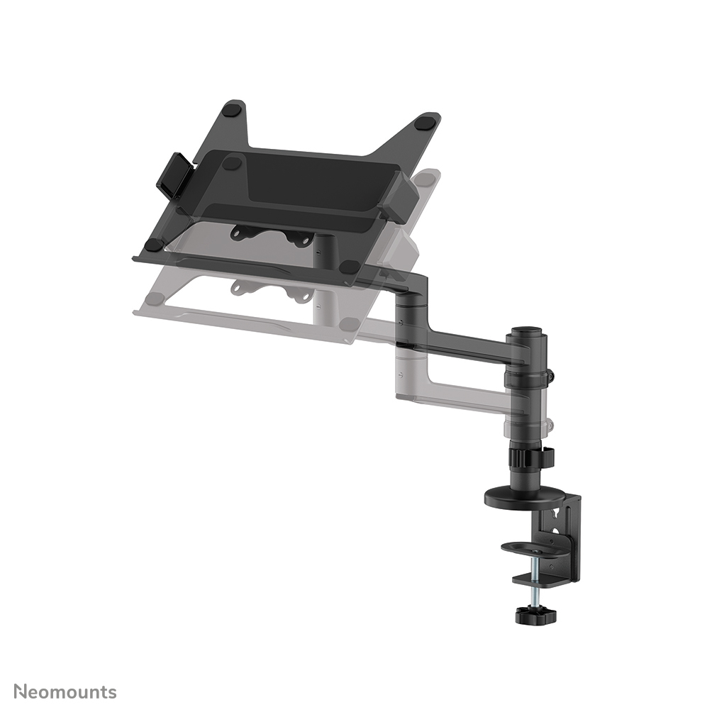 Neomounts Notebook-Tischhalterung - Notebook-Arm - Schwarz - Stahl - 29,5 cm (11.6") - 43,9 cm (17.3") - 5 kg
