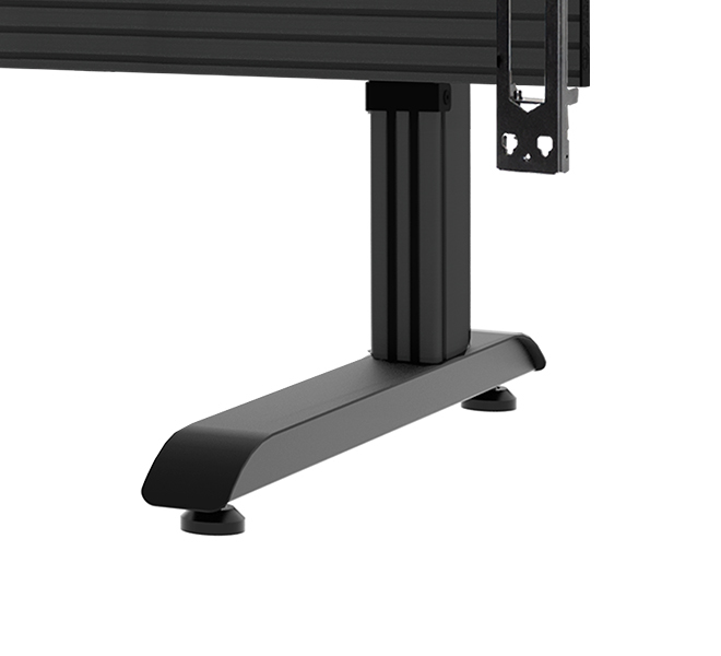 B-TECH SYSTEM X - Floor Stand for 4x4 Sony Crystal dvLED Displays BT9370-FM-4X4-SON-CRY-ZRD/B