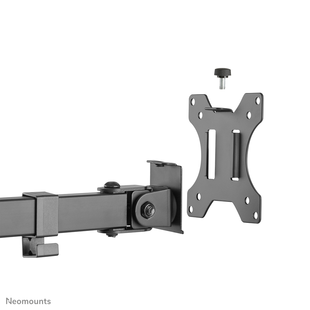 Neomounts Monitor-/Notebook-Tischhalterung - Klemme /Bolzen - 8 kg - 25,4 cm (10 Zoll) - 81,3 cm (32 Zoll) - 100 x 100 mm - Schwarz