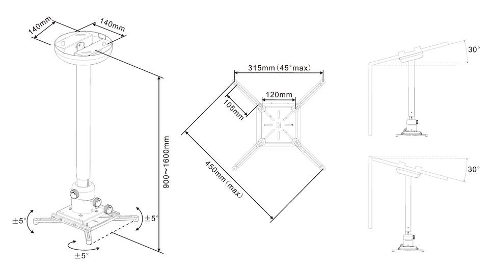 HAGOR Inbox Glas-Option für 55-57"