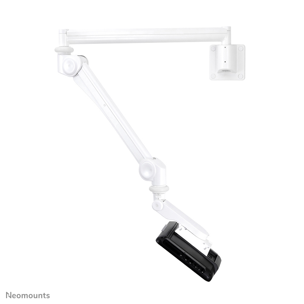 Neomounts Medizinische Wandhalterung - 3 kg - 25,4 cm (10 Zoll) - 61 cm (24 Zoll) - 100 x 100 mm - Höhenverstellung - Weiß
