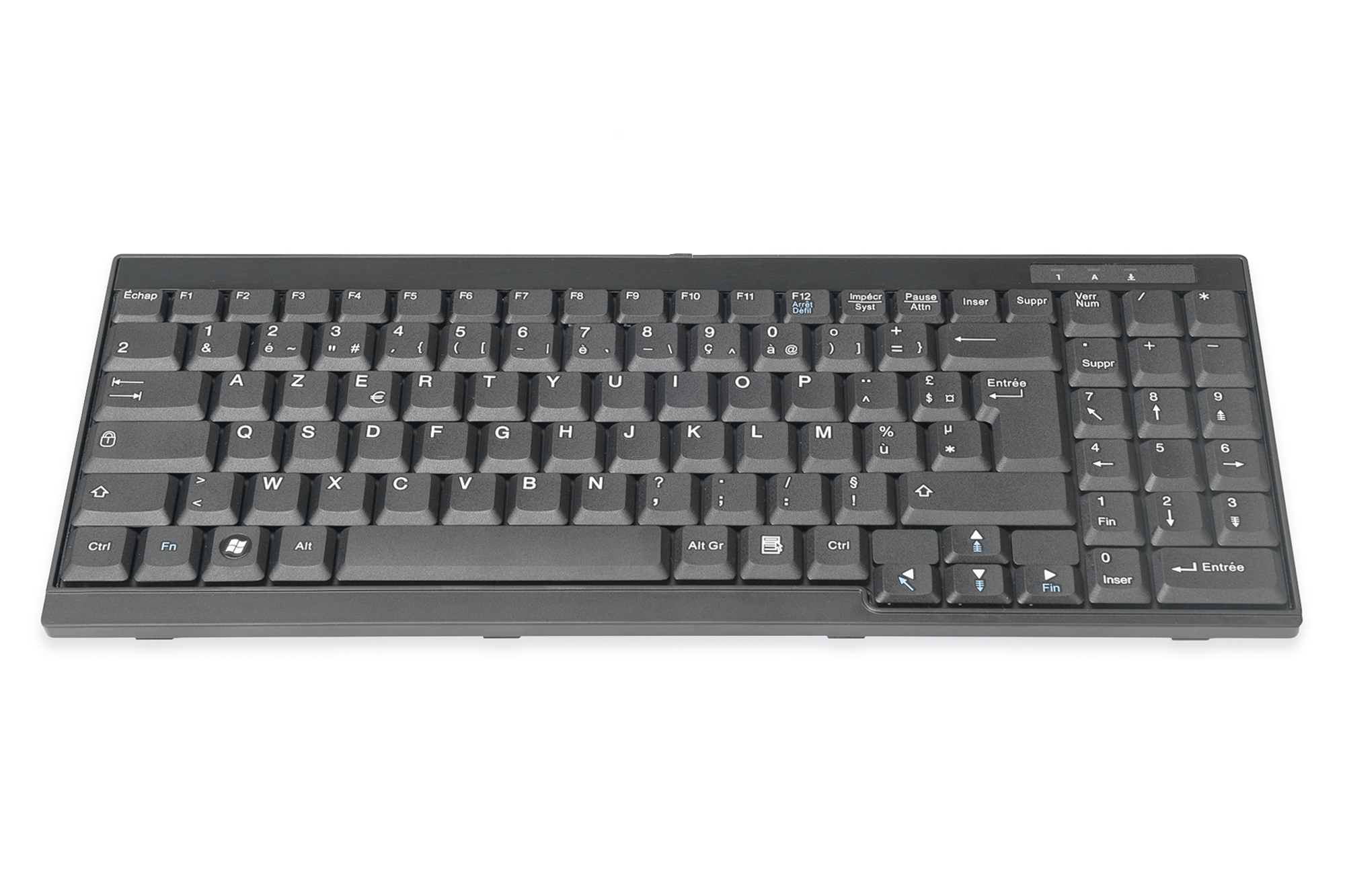 Tastatur, QWERTZ-Tastatur, Kabelgebunden, Gekapselte Tastatur, Schwarz