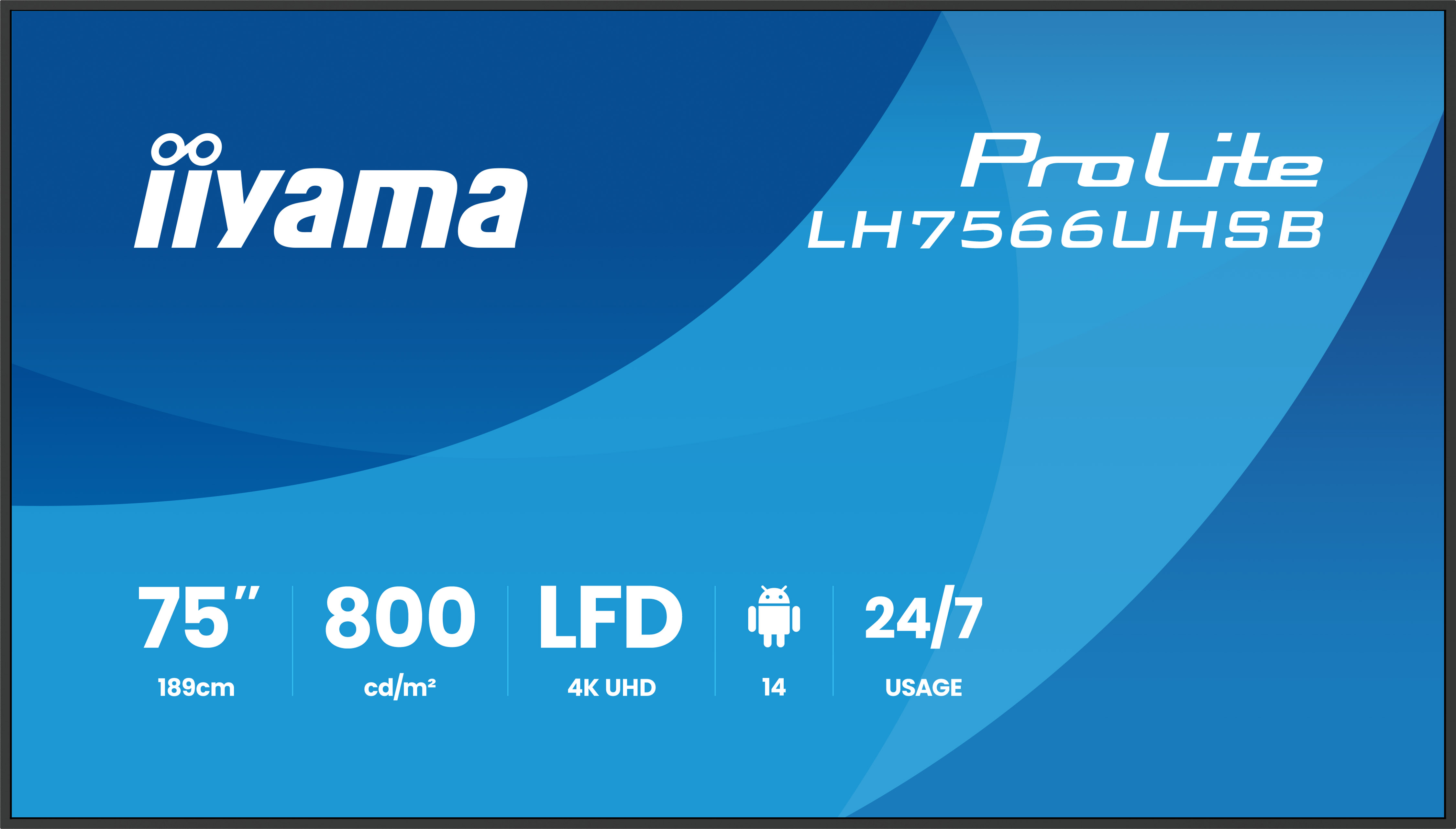 Fernseher, 75 Zoll, LED, 4K, Android