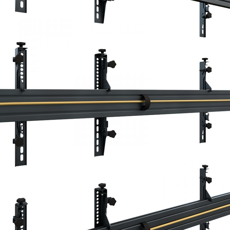 HAGOR CPS Videowall W3x3L 46 - 50" Ablage, Pistole, Gewehr, Waffe, Hardware