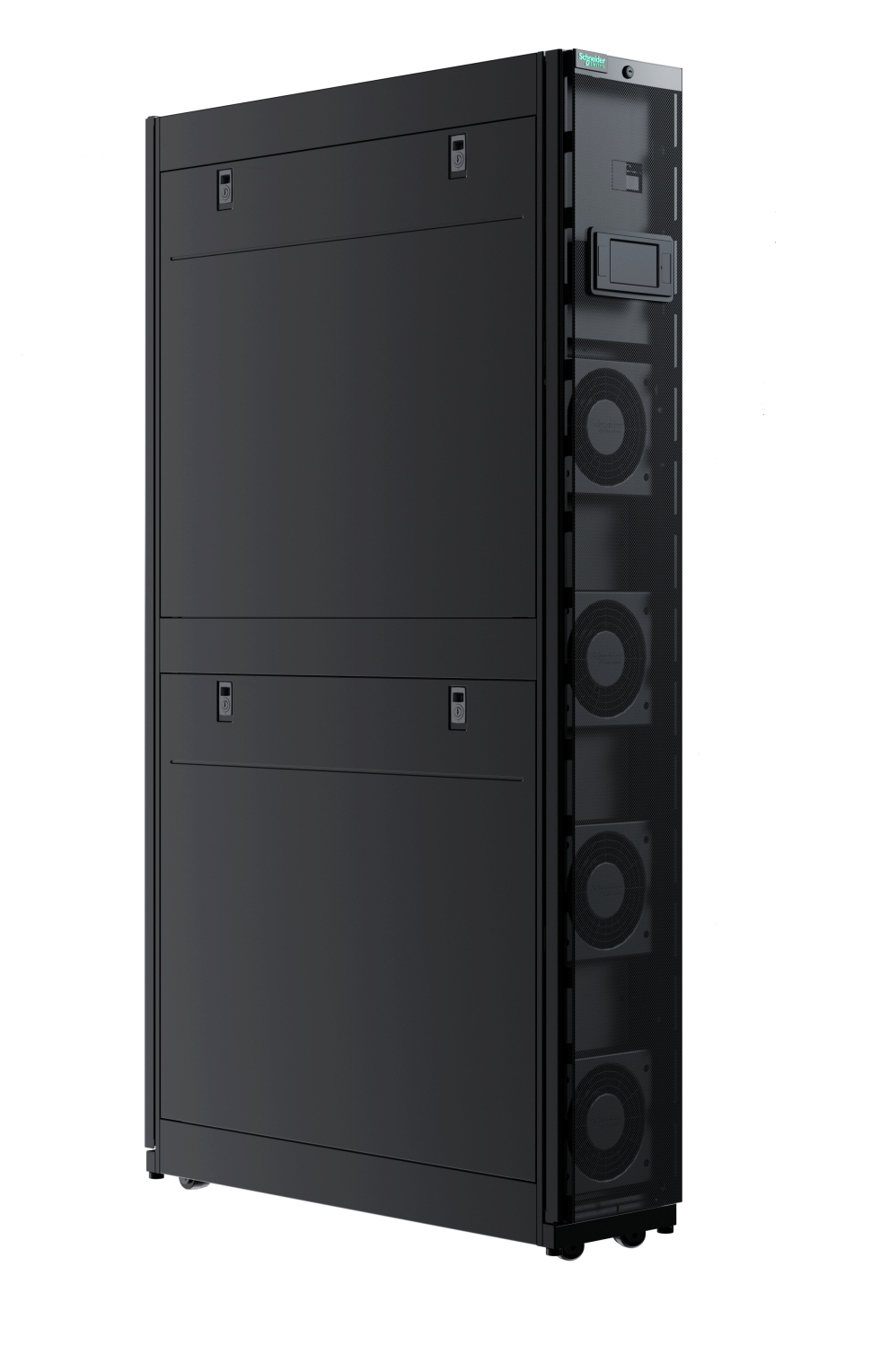Serverrack, Netzwerk-Schrank, Tower-Server, Kühlventilatoren, Glasdürren
