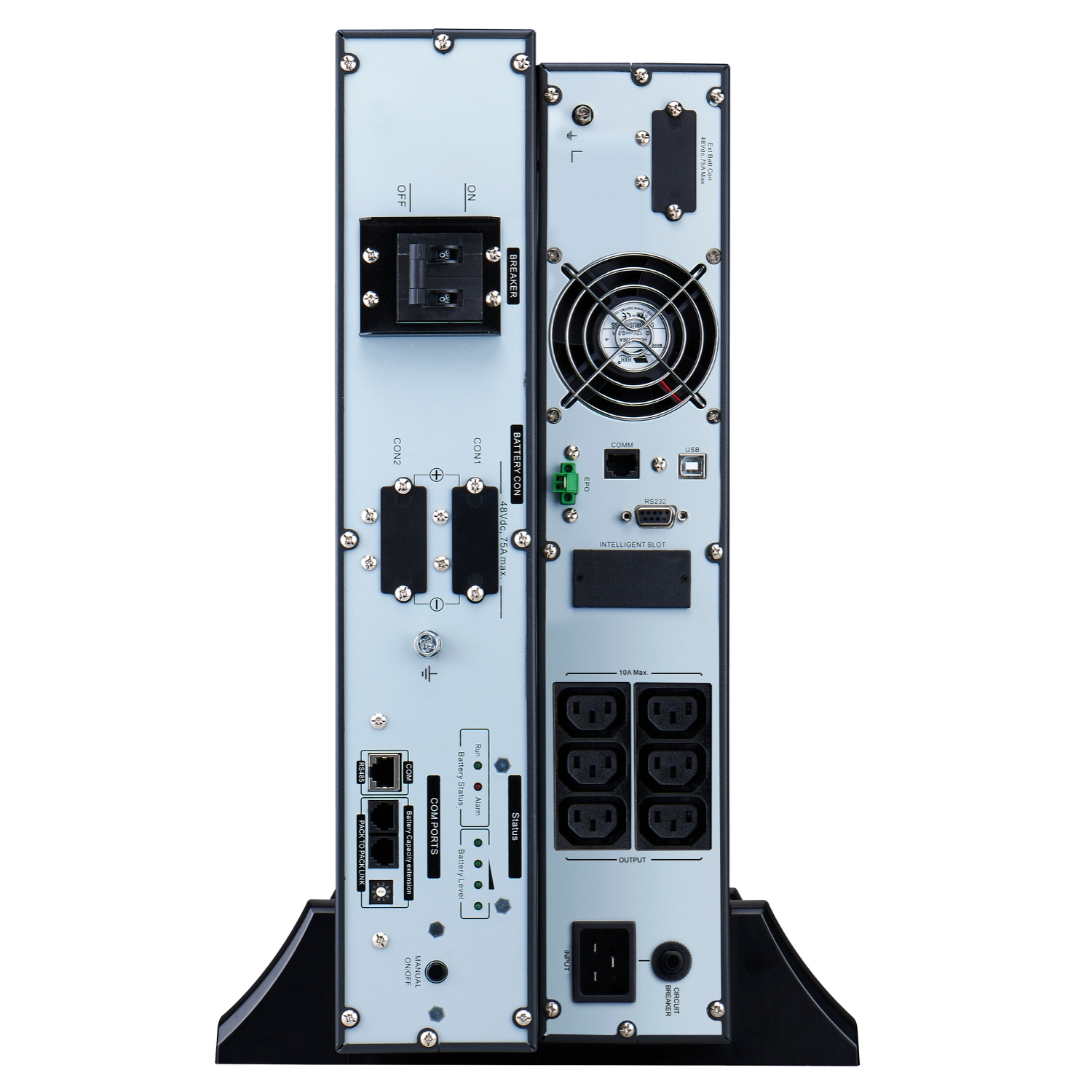 APC SRVL2KRILRK - Easy UPS On-Line Li-Ion SRVL RT Ext. Runtime 2000VA 230V, mit Rail Kit