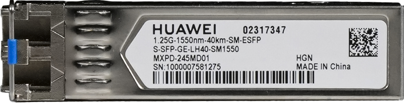 HUAWEI Transceiver S-SFP-GE-LH40-SM1550 Computerausrüstung, Elektronik, Hardware, Adapter, Computer