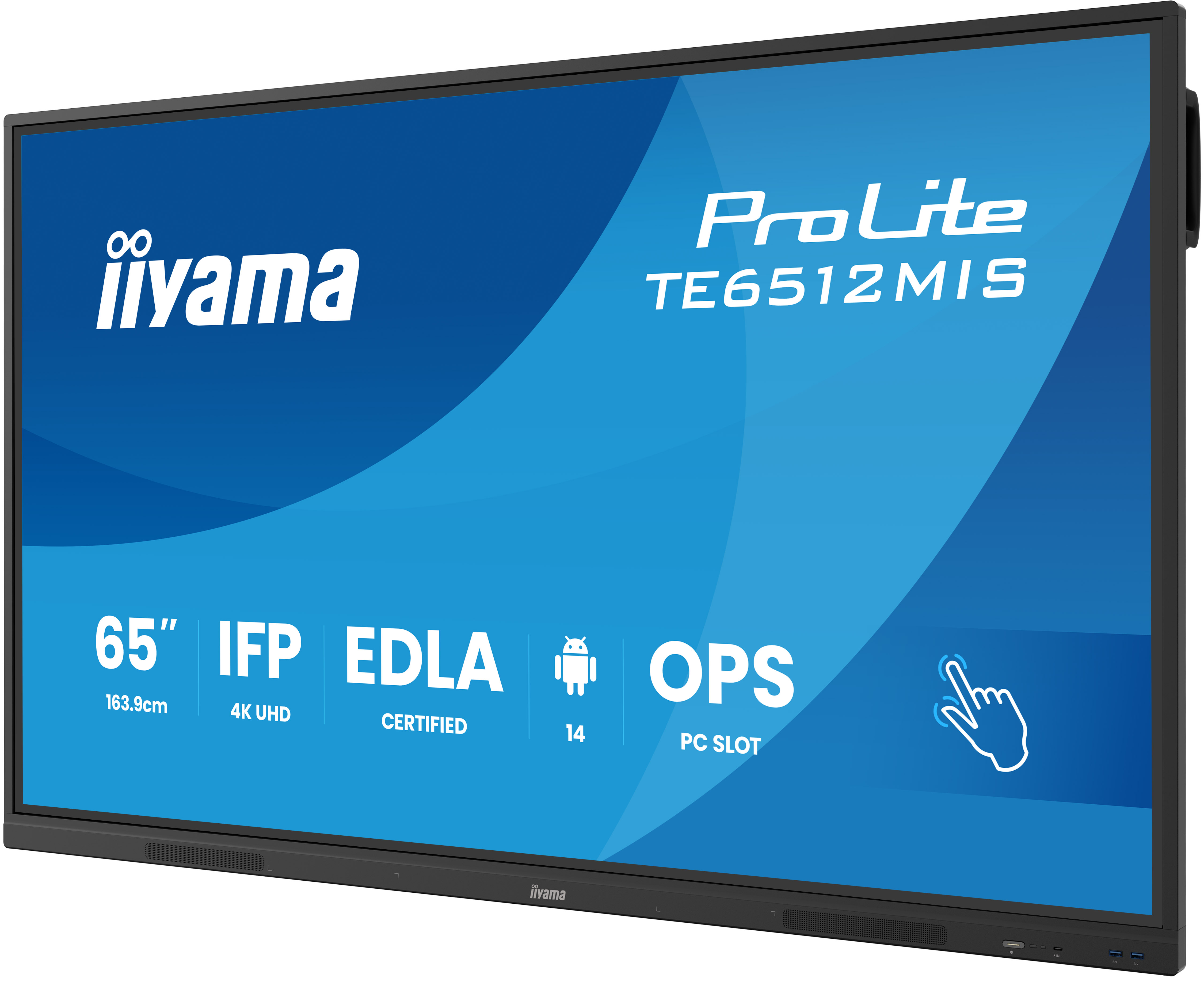 IIYAMA LFD ProLite TE6512MIS-B4AG Computerausrüstung, Überwachen, Bildschirm, FERNSEHER