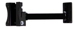 B-TECH Wandhalter neigbar/schwenkb. mit einem Gelenkarm (VESA 100x100)