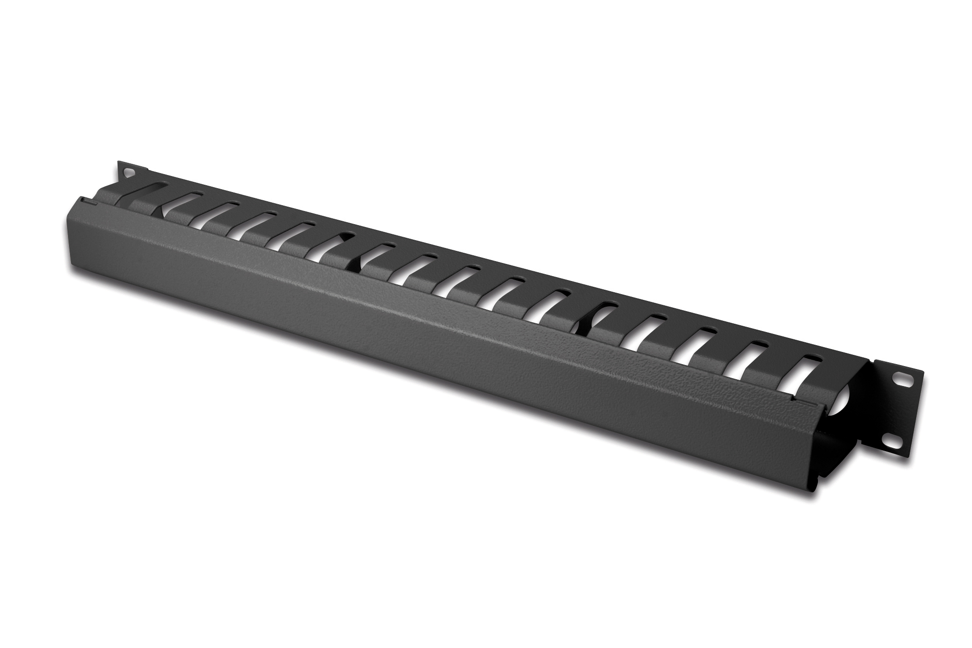 Patchpanel, DIN-Bahn, Rackezubehör, Metallschiene, Durchbrochene Leiste
