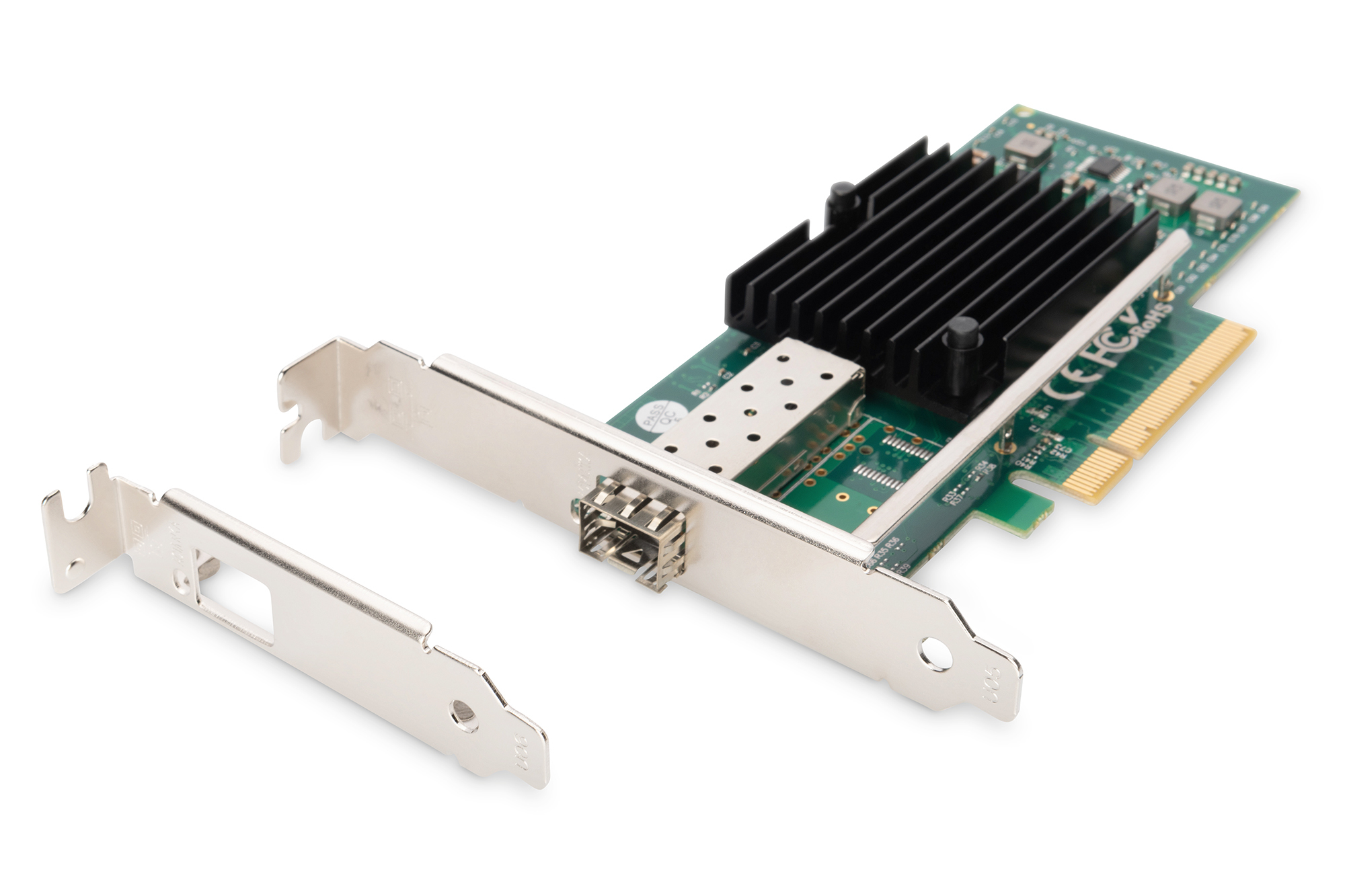 server card, expansion card, pcie card, heat sink, metal bracket