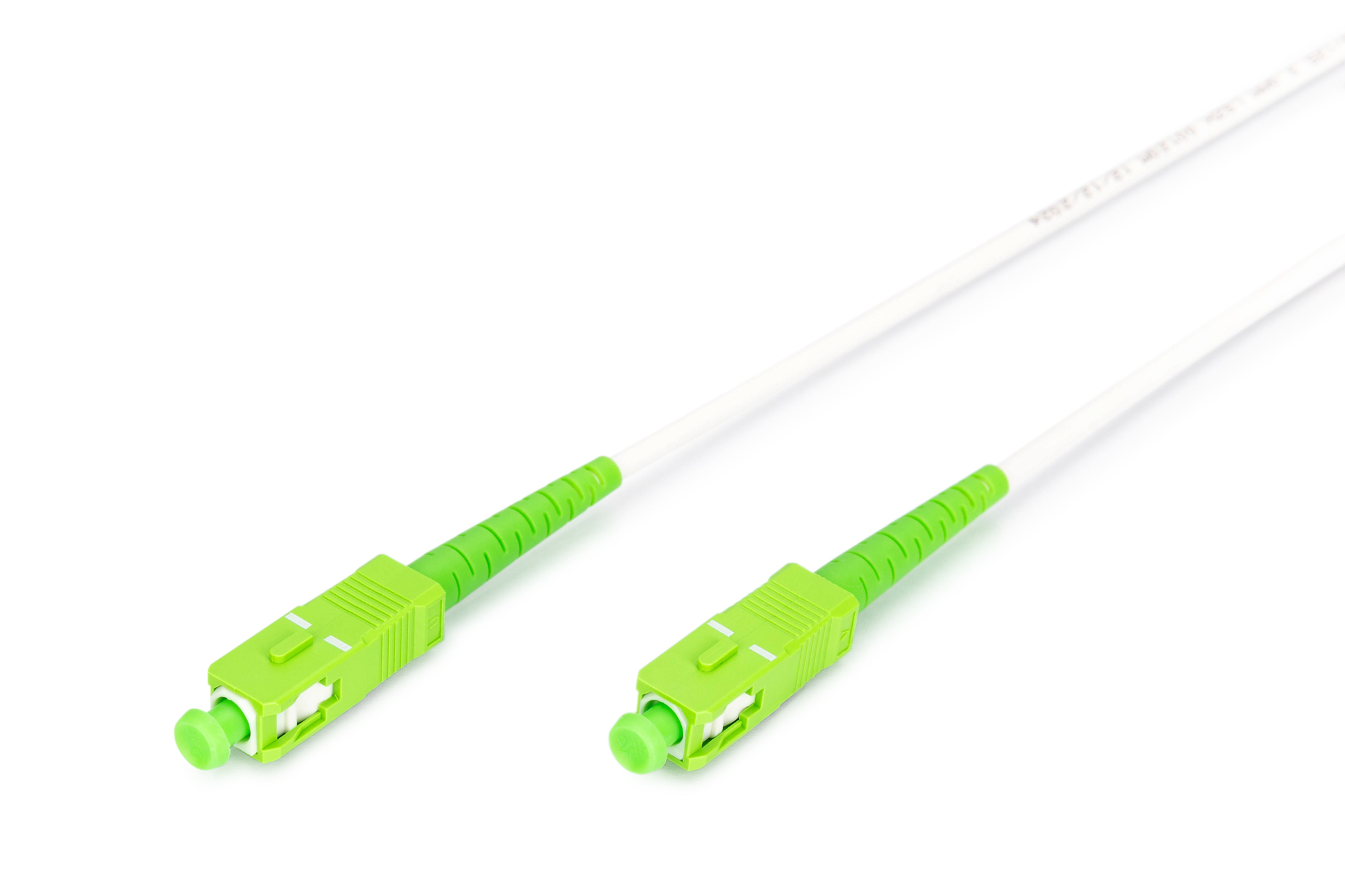 DIGITUS DK-2922A-01-SCA-SX, LWL-Patchkabel, armiert, SM, Simplex, SCA - SCA G657.A02, 1m Kabel