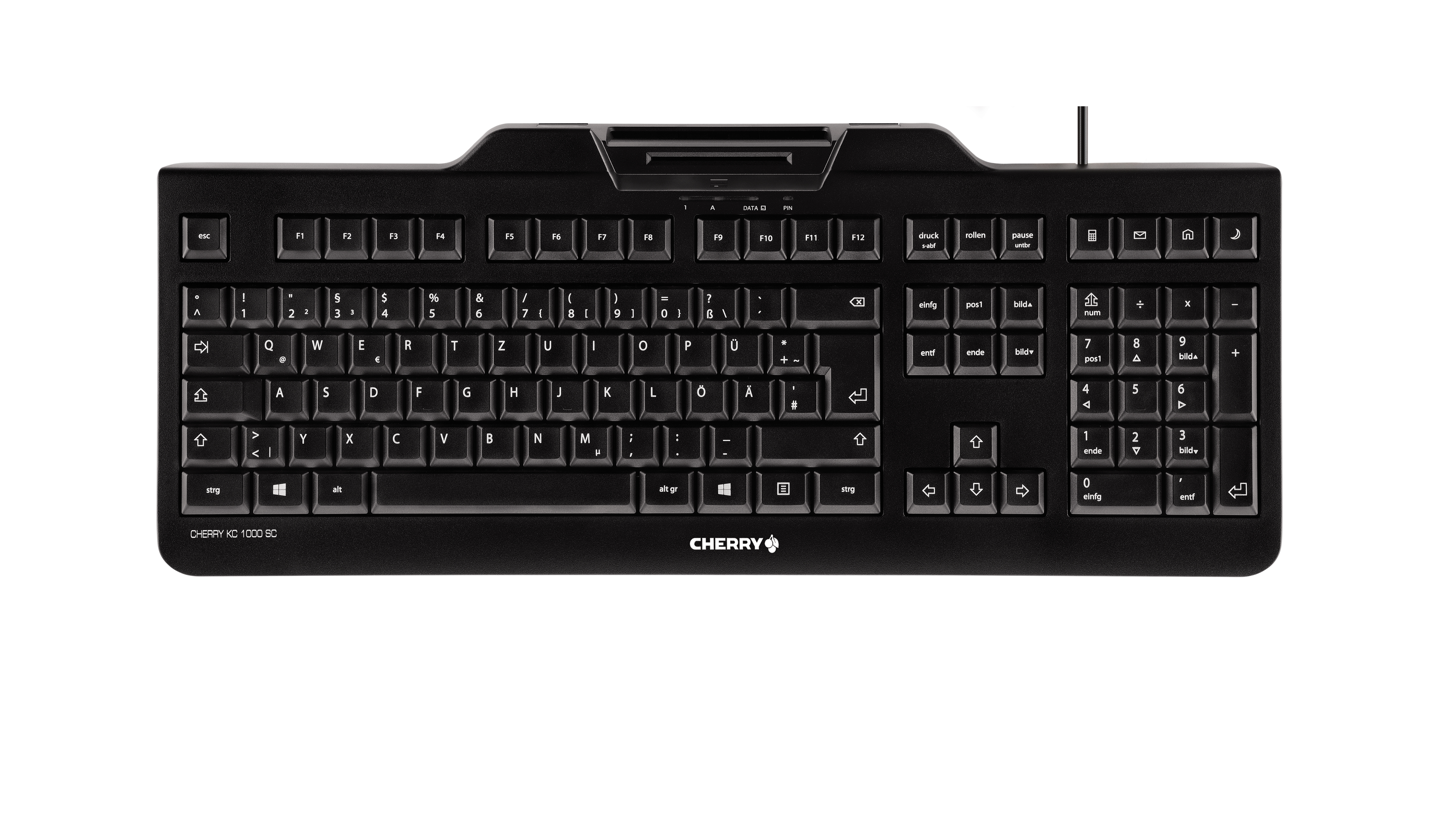 Cherry Tastatur KC 1000 SC (JK-A0100DE-2) schwarz