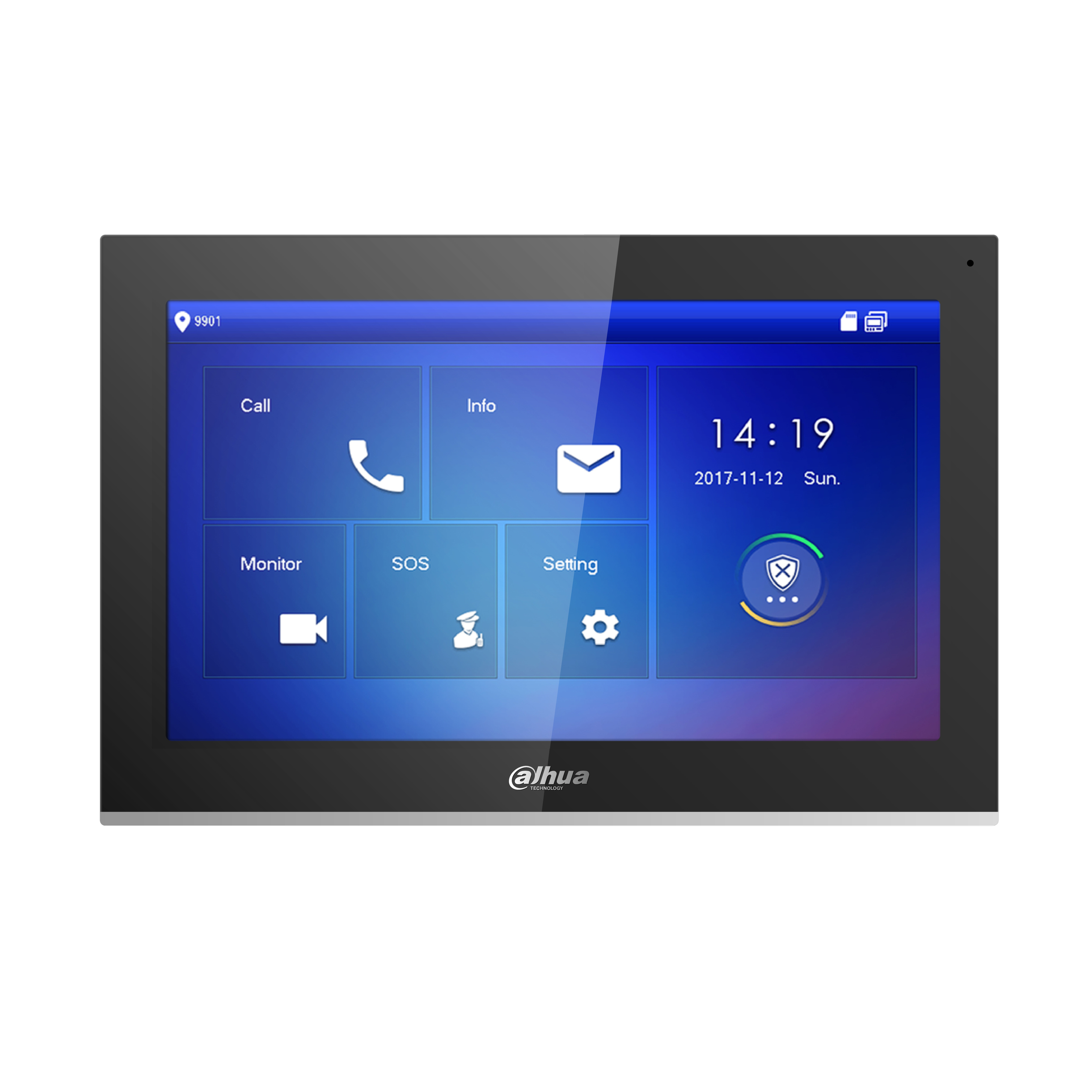 Dahua CCTV Intercoms Video Door Phone, DHI-VTH5441G, Non Issue card Touch 0-ch IP Indoor Monitor Dahua CCTV Intercoms Video Door Phone, DHI-VTH5441G, Non Issue card Touch 0-ch IP Indoor Monitor