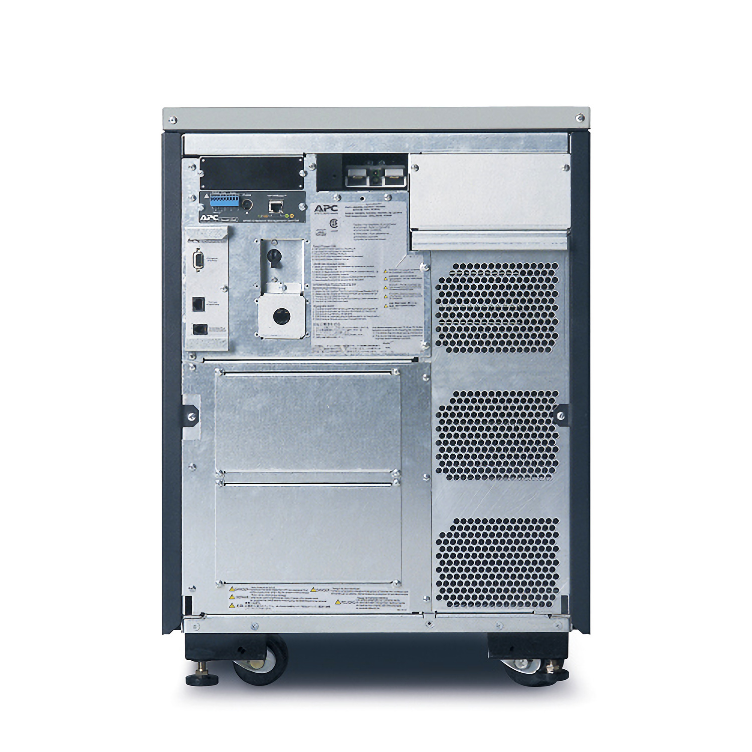server, hinterseite, rackmount, netzteil, belüftung