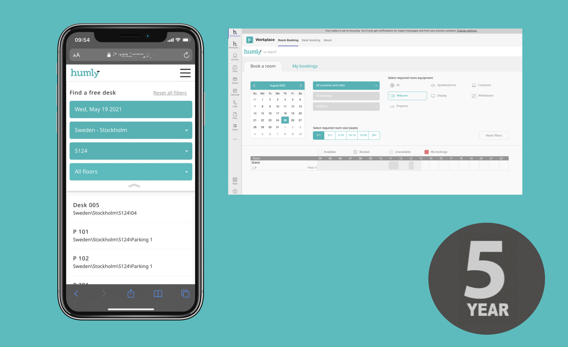 desk, office desk, workspace, Buchungssystem, Meldeplatz