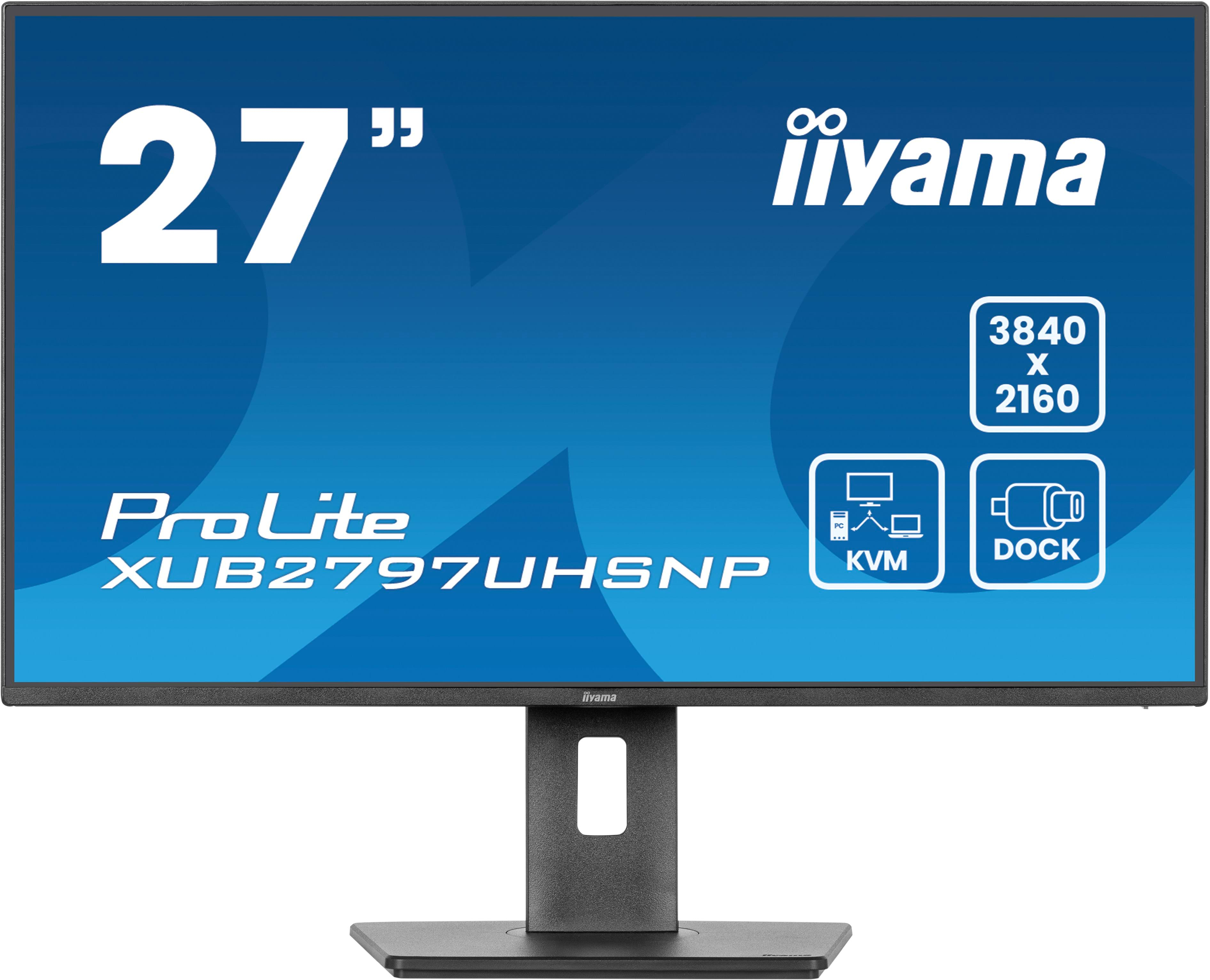 IIYAMA Monitor XUB2797UHSNP-B1 inkl. 5 Jahre Hersteller-Garantie Computerausrüstung, Überwachen, Bildschirm, FERNSEHER