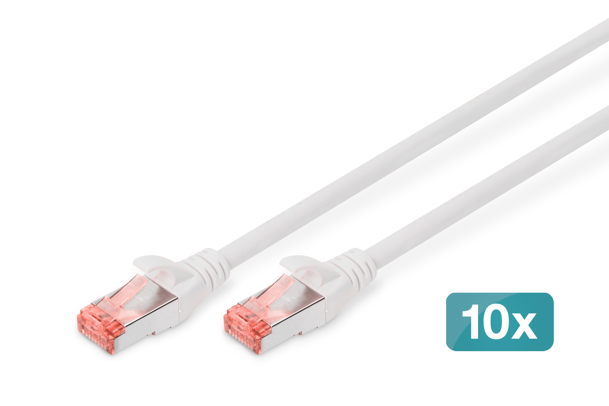 Netzwerk-Kabel, RJ45 Stecker, Ethernet Kabel, Cat5/6 Kabel, Litzen-Kabel