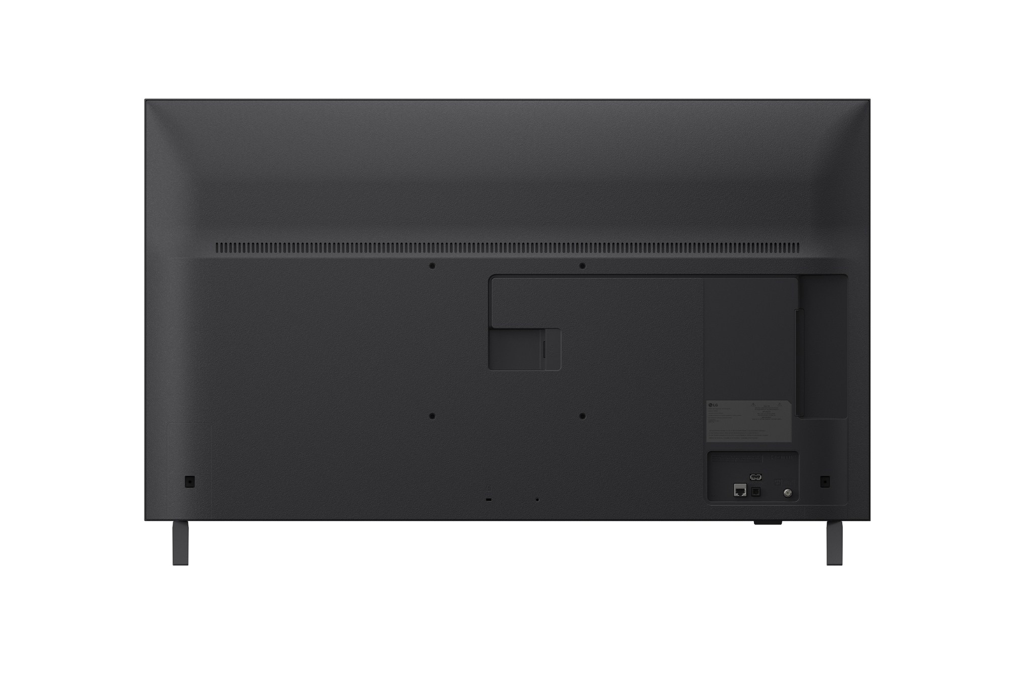 tv, fernseher, rückseite, anschlüsse, fuß