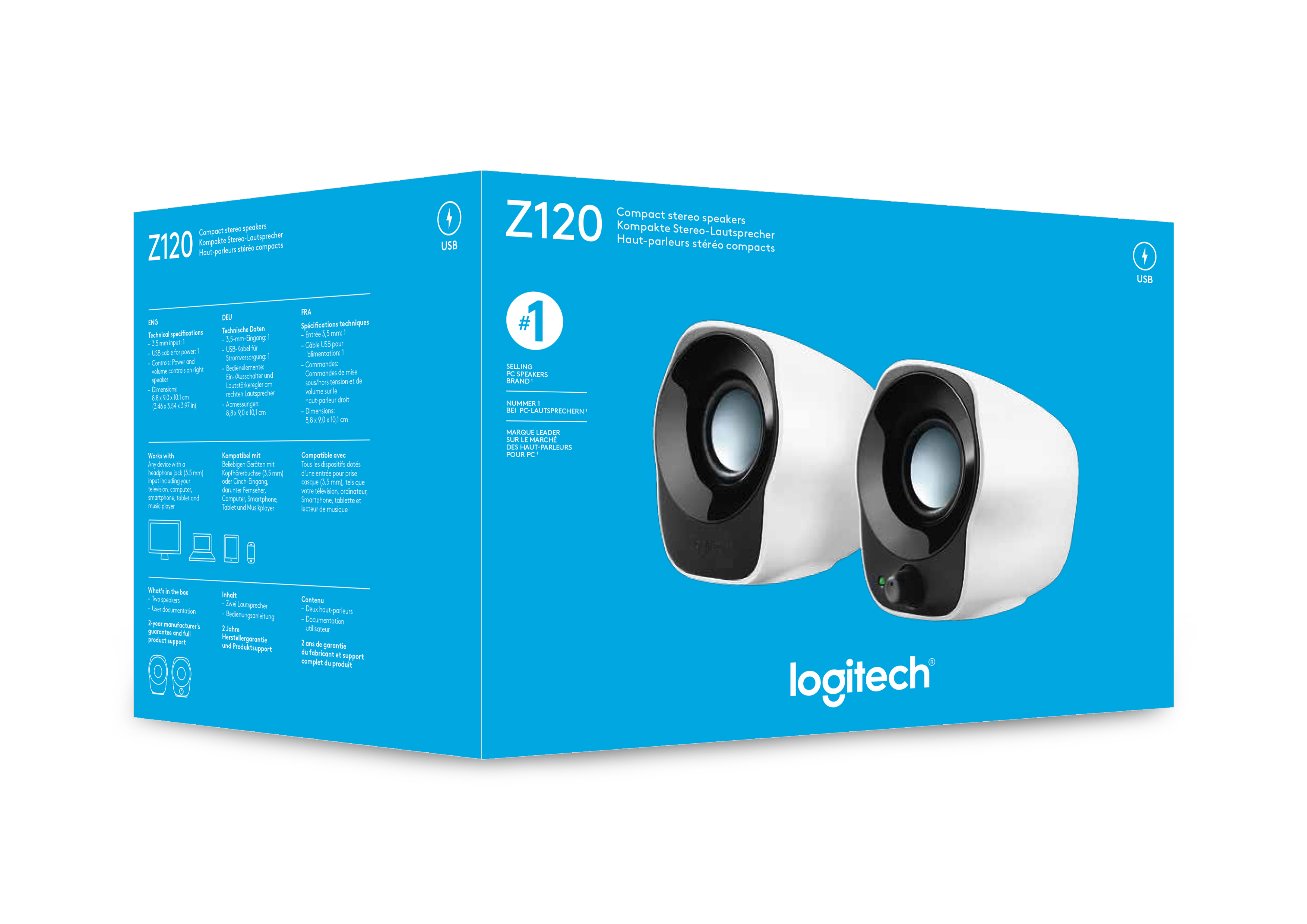 Logitech Lautsprecher Z120