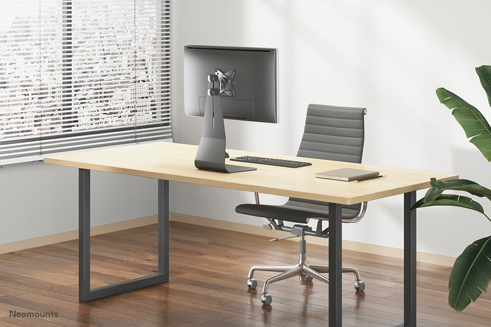 Neomounts Monitor-Tischhalterung - Freistehend - 10 kg - 25,4 cm (10") - 68,6 cm (27") - 100 x 100 mm - Schwarz