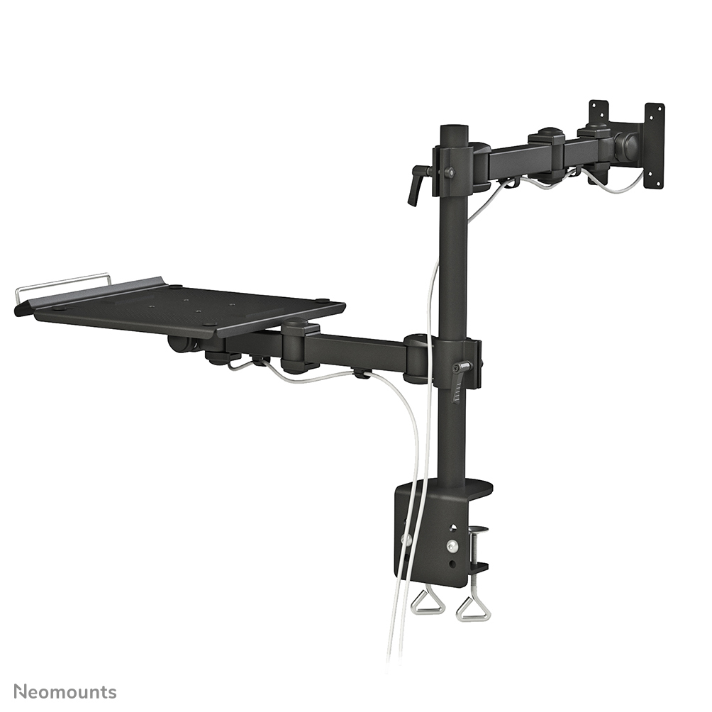 Neomounts Monitor-/Notebook -Tischhalterung - Klemme - 10 kg - 25,4 cm (10 Zoll) - 68,6 cm (27 Zoll) - 100 x 100 mm - Schwarz