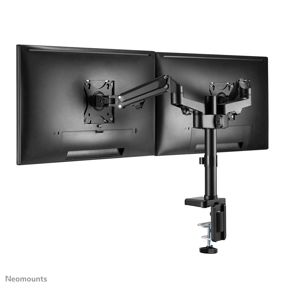 Neomounts Monitor-Tischhalterung - Klemme /Bolzen - 7 kg - 43,2 cm (17 Zoll) - 68,6 cm (27 Zoll) - 100 x 100 mm - Schwarz