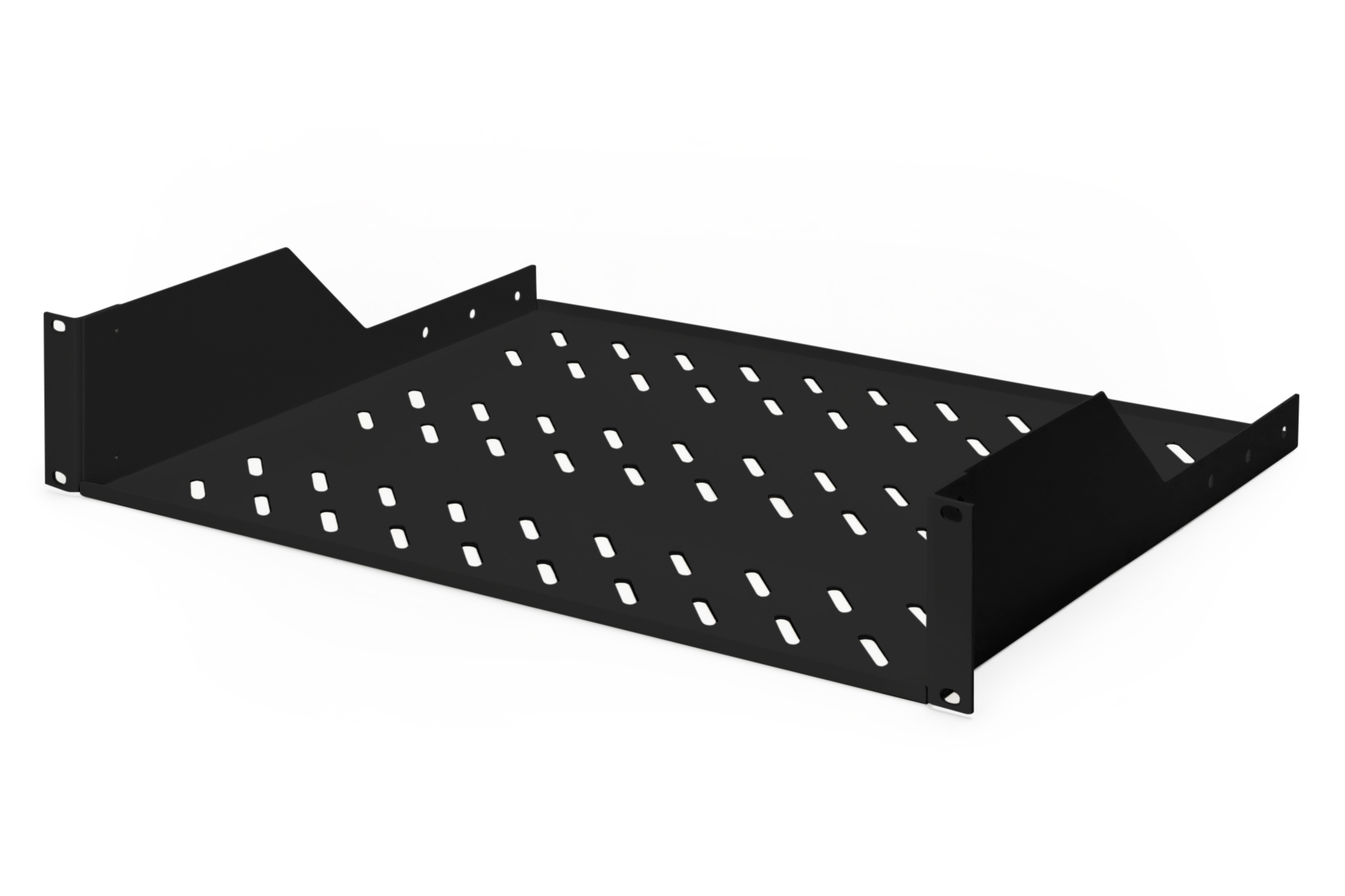DIGITUS DN-19 TRAY-2-SW Fachboden zum Festeinbau in 483 mm (19")-Schränke Moebel