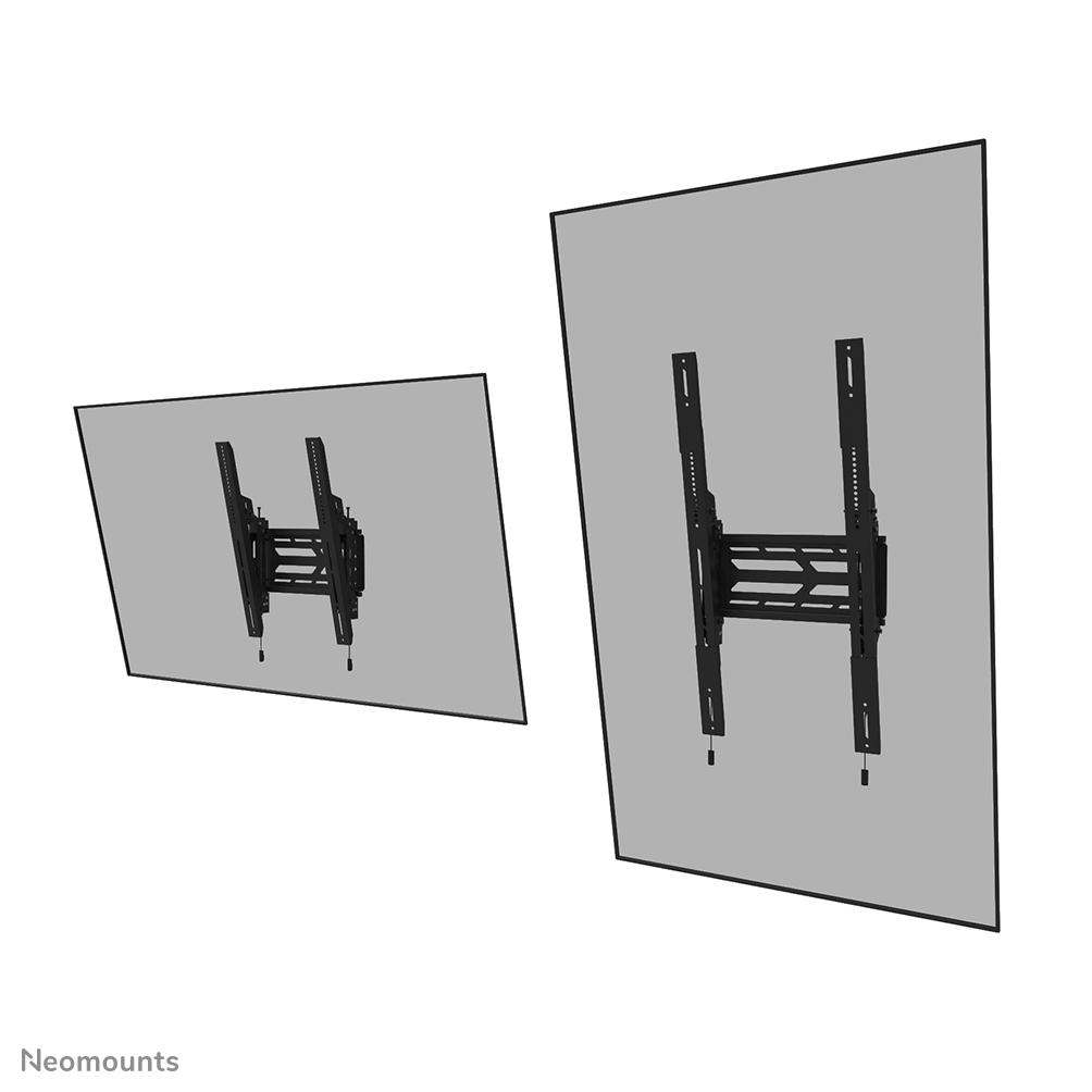 Neomounts Select Schwerlast-TV-Wandhalterung - 160 kg - 139,7 cm (55 Zoll) - 2,79 m (110 Zoll) - 1500 x 900 mm - Höhenverstellung - Schwarz
