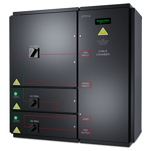 APC SYWMBP96K160H - SYMMETRA PX 96/160KW WALL-MOUNTED MAINTENANCE BYPASS PANEL, 400V